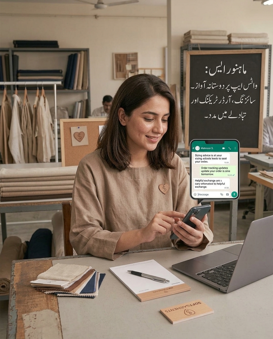 Customer Experience Lead — Softgarments WhatsApp support